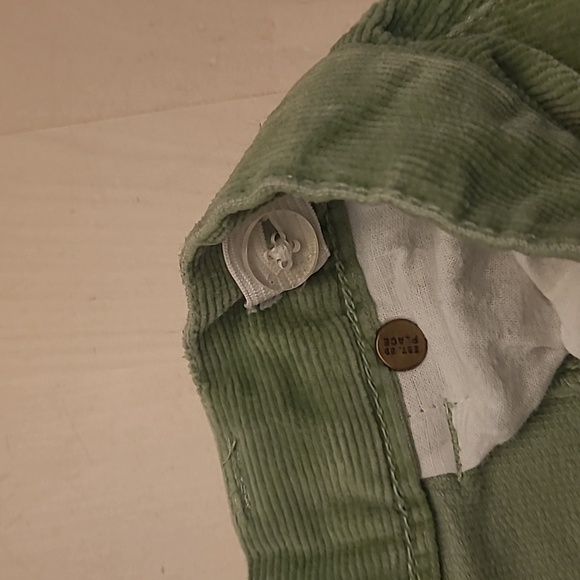 EUC Children's Place Green Courduroy Long Skirt - Picture 8 of 11